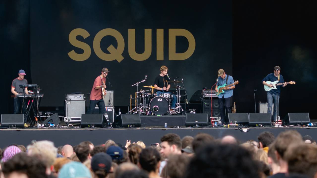 Squid at Wide Awake Festival