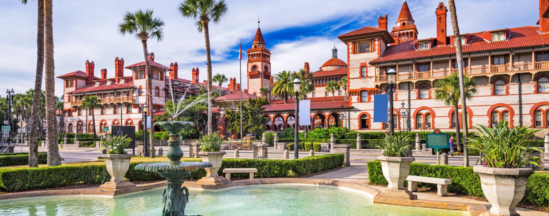 St Augustine town square