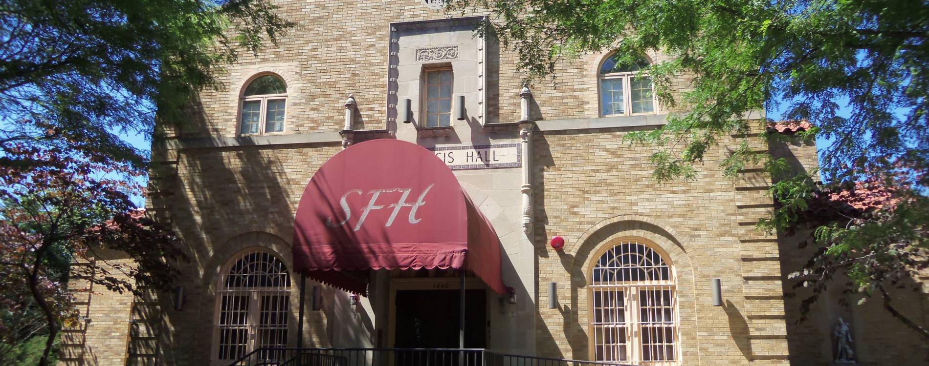 St. Francis Hall at the Franciscan Monastery