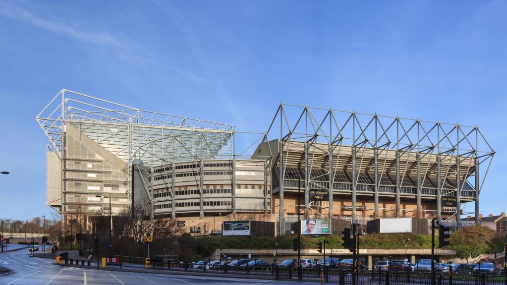 St. James' Park in Newcastle