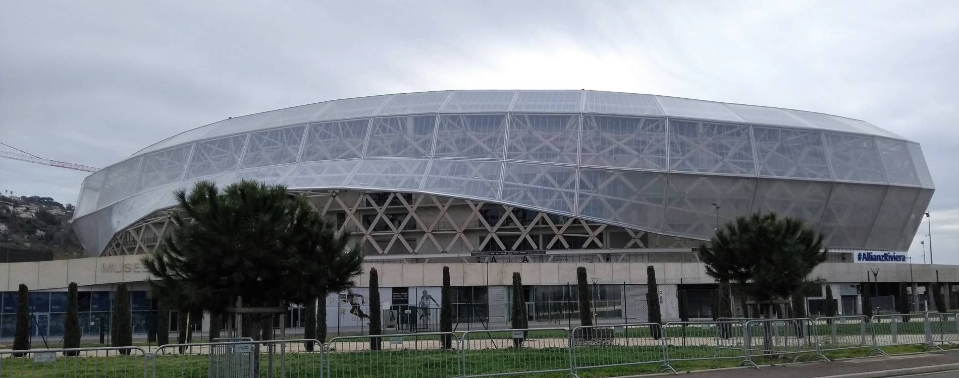 Stade de Nice, also known as the Allianz Riviera
