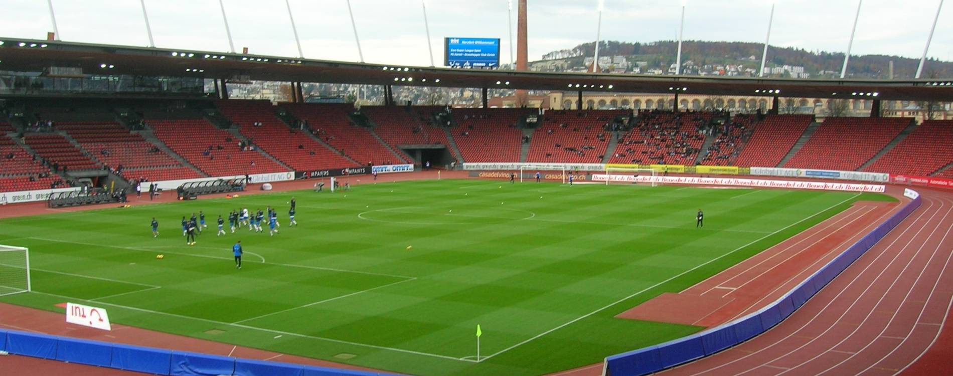 Stade du Letzigrund interior