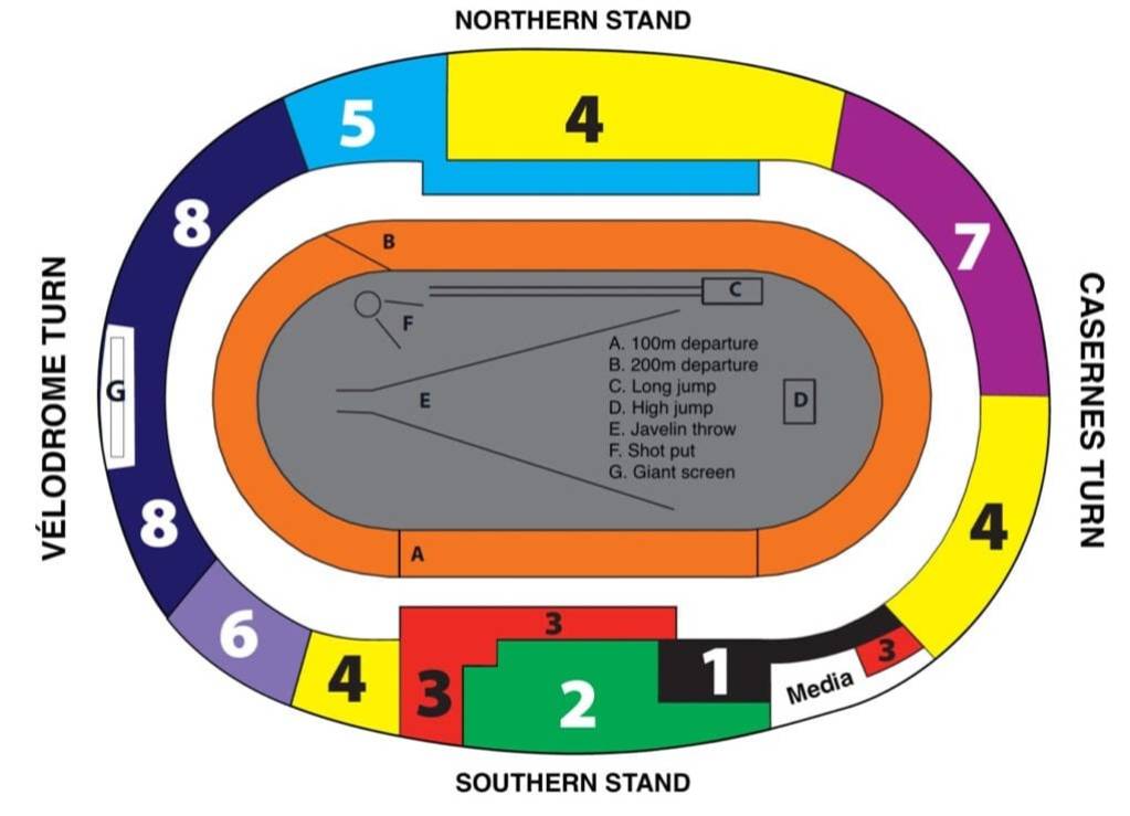 Stade Olympique de la Pontaise Map