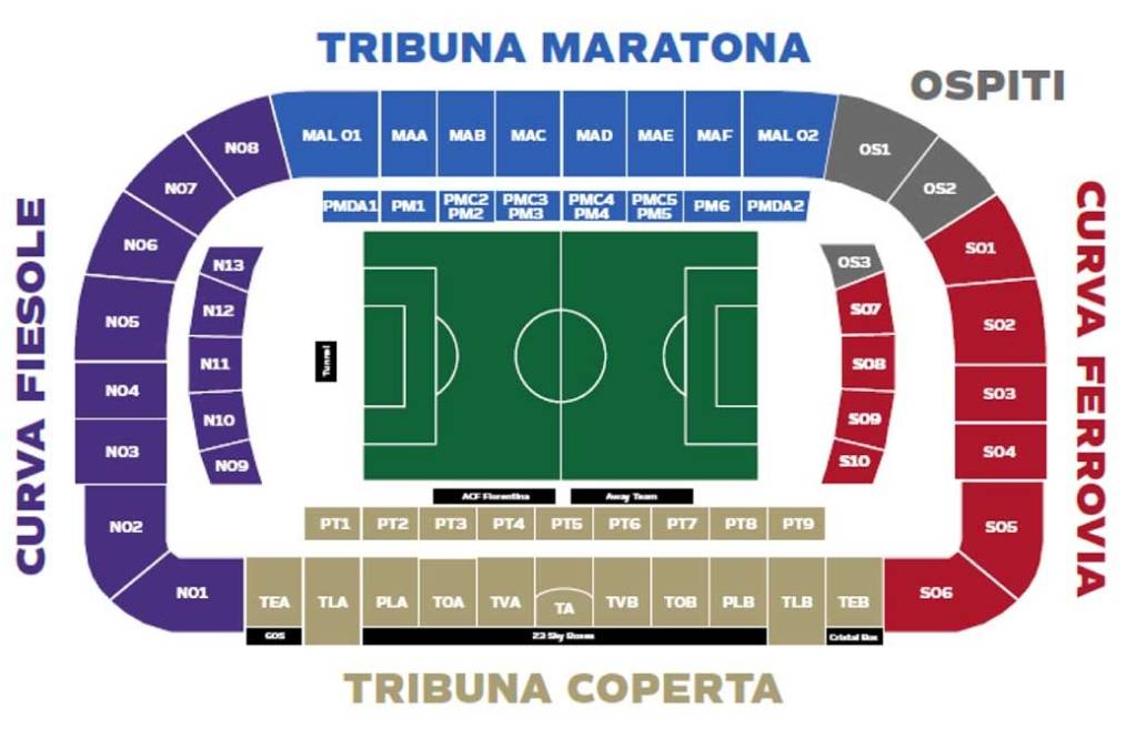 Fiorentina vs AC Monza Tickets | 1 Sep 2024 | Stadio Artemio Franchi ...