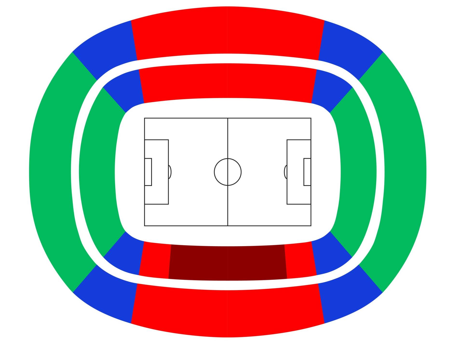 Stadio Friuli Map