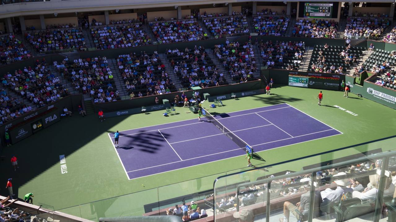 Stadium 2, at Indian Wells Tennis Garden