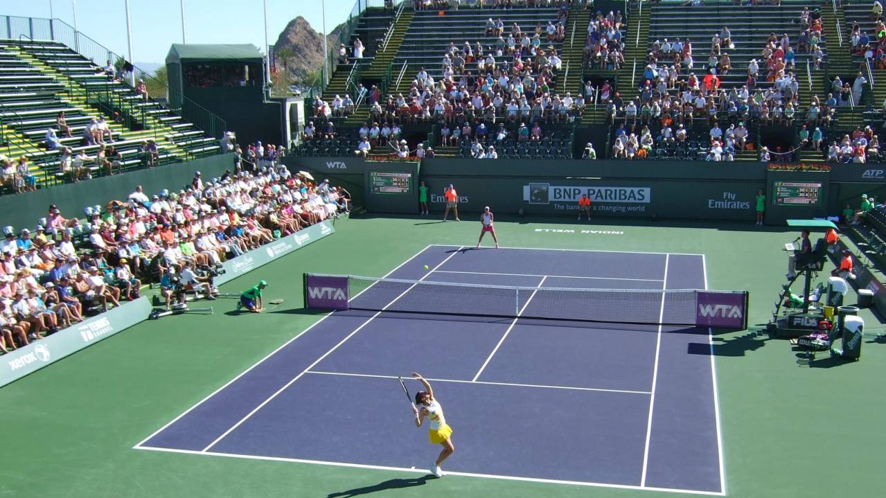 Stadium 3, at Indian Wells Tennis Garden