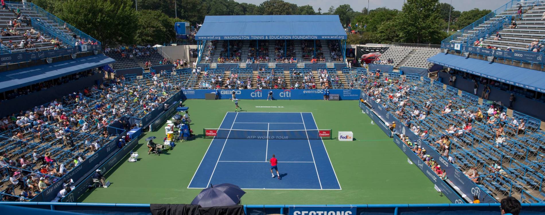Stadium Court, the Mubadala Citi DC Open
