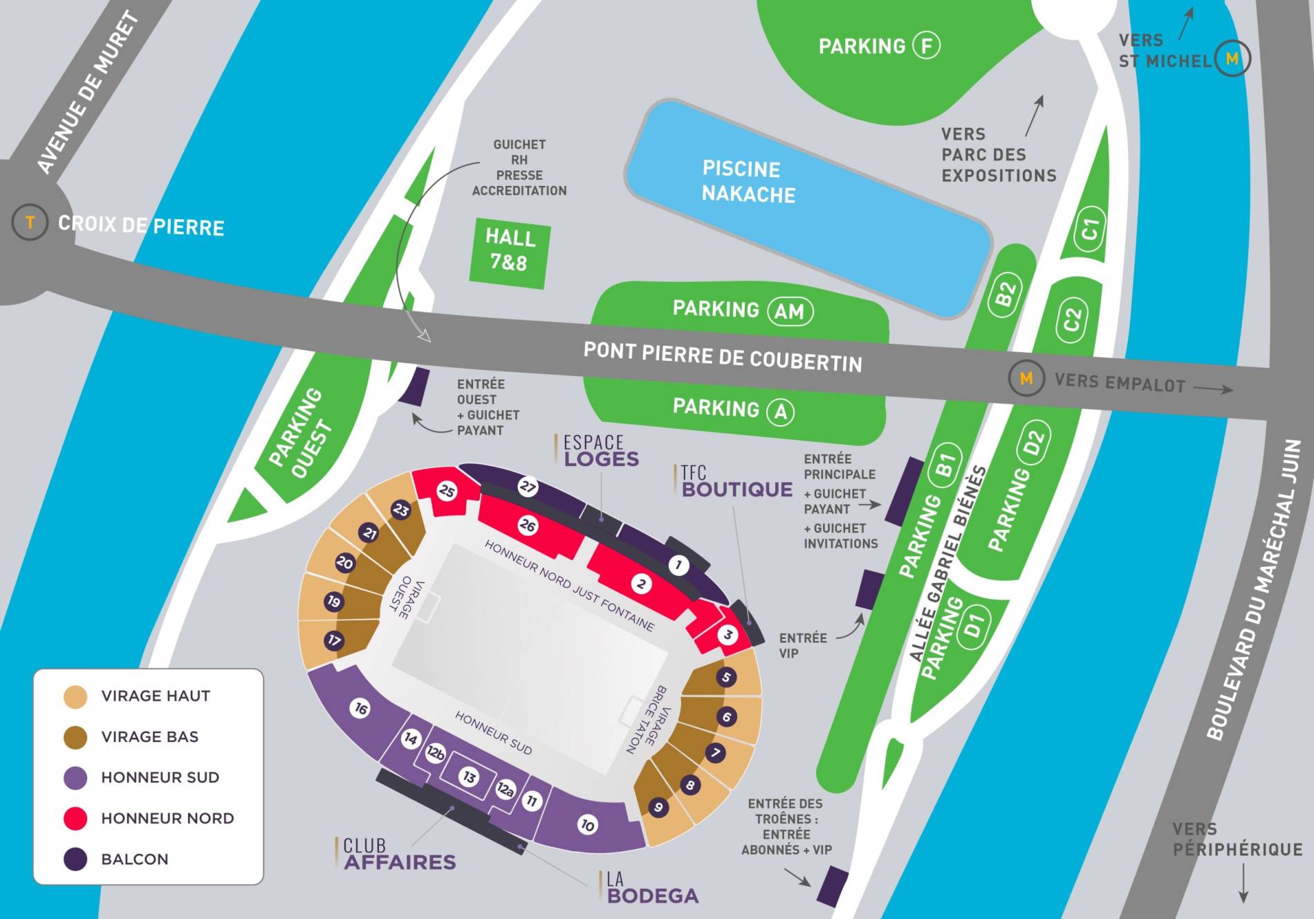 FC Toulouse vs AS Monaco Tickets - Stadium De Toulouse V2 16016 