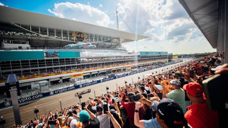 Start/Finish Grandstand