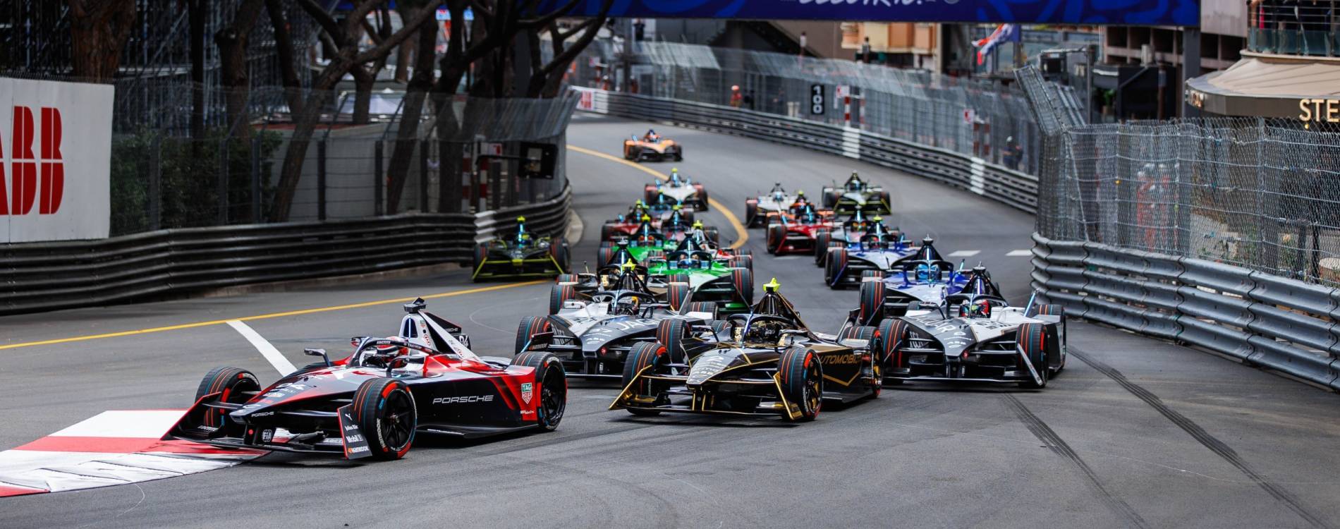 Start of the Monaco E-Prix