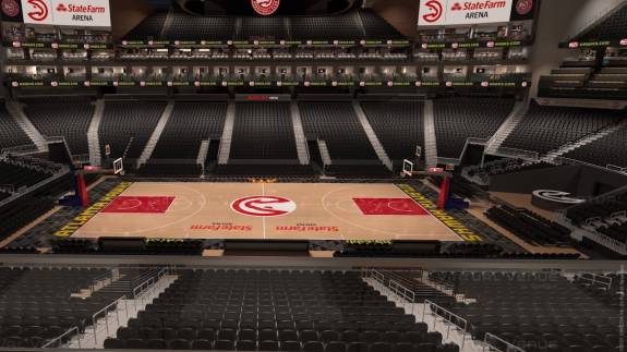 State Farm Arena Atlanta Social Club View
