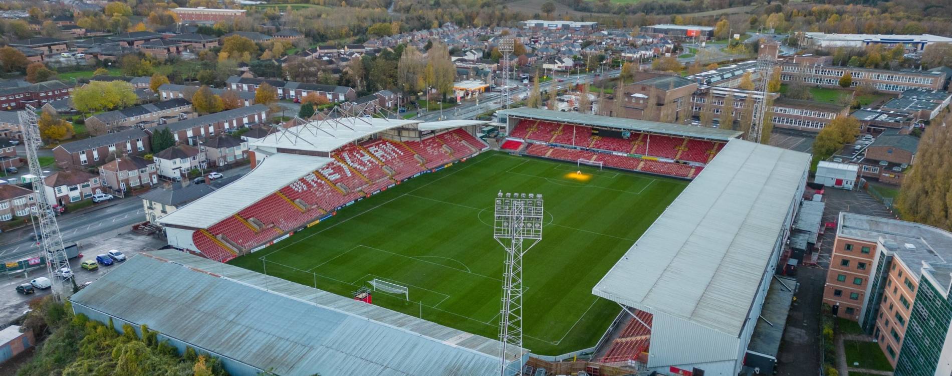 STōK Cae Ras is the world's oldest international football stadium
