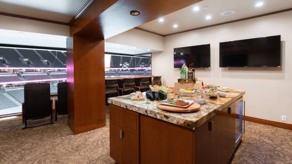 Suite interior at Honda Center