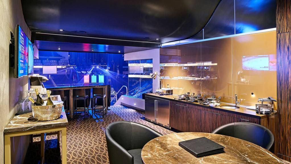 Suite interior at Rogers Place