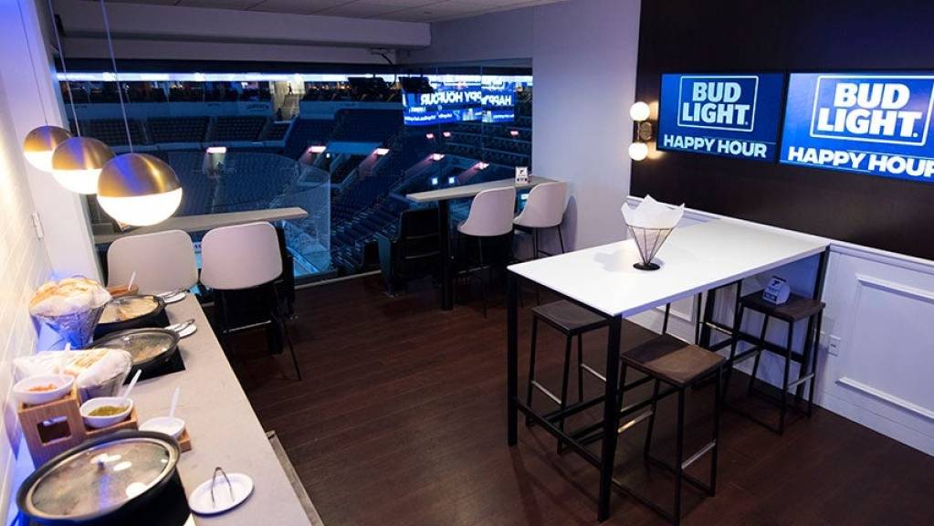 Suite on Club Suite Level at Enterprise Center