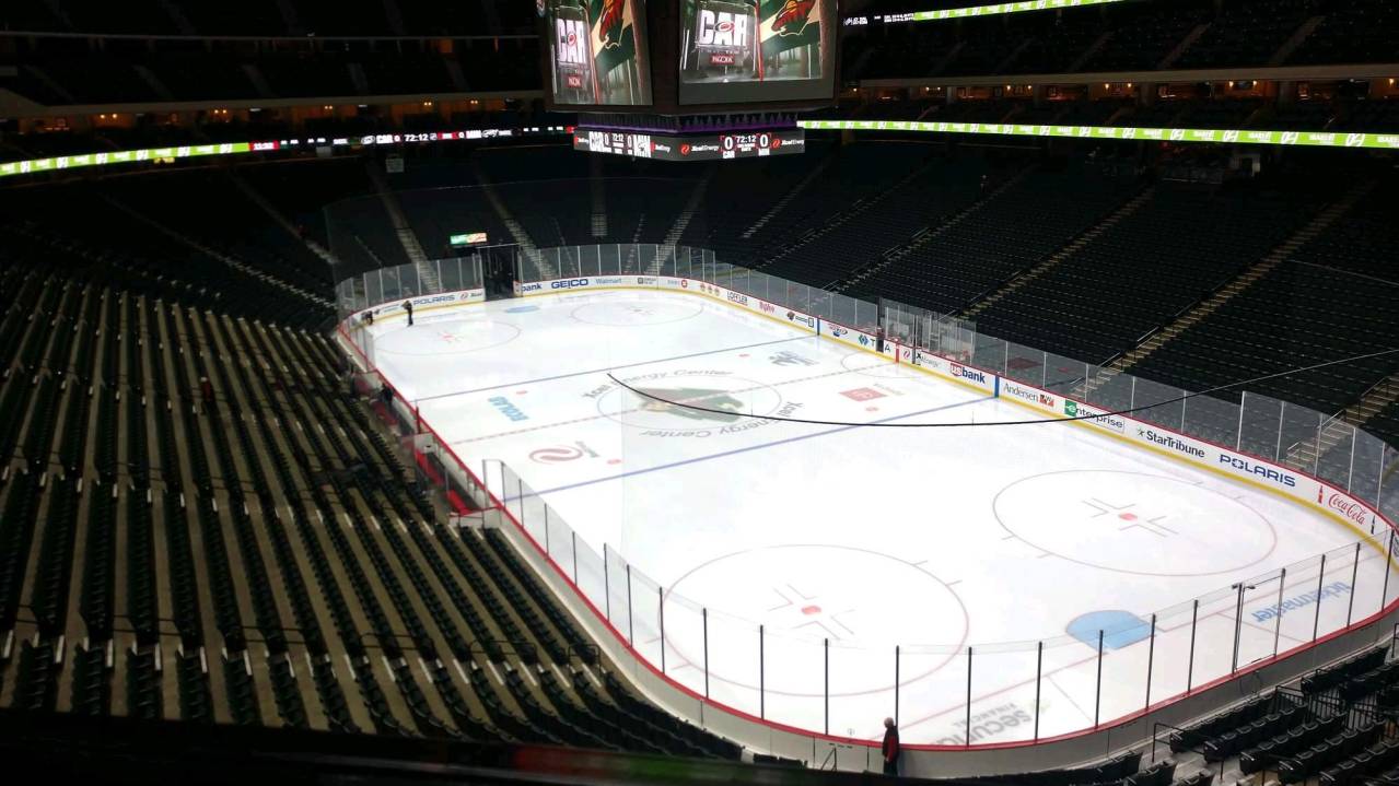 Suite (S Level) views at Xcel Energy Center