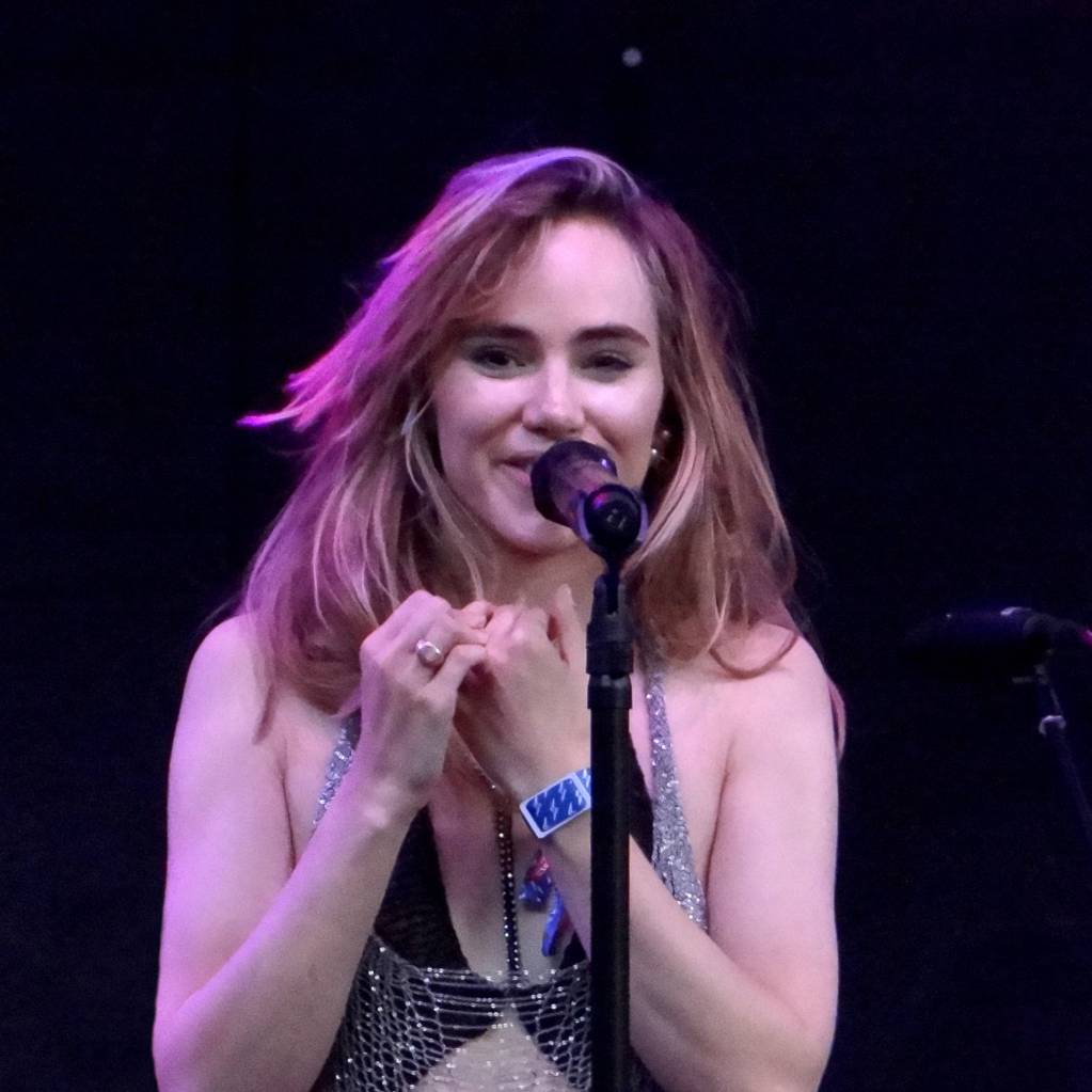 Suki Waterhouse at the Shaky Knees Festival