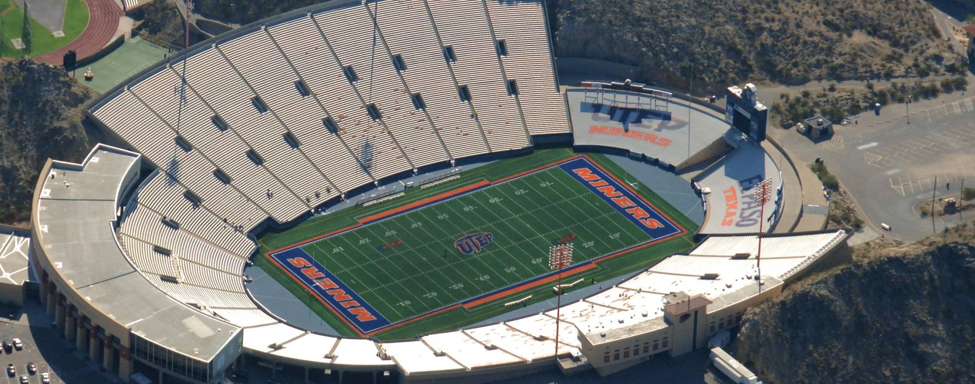 Sun Bowl Stadium in El Paso, Texas