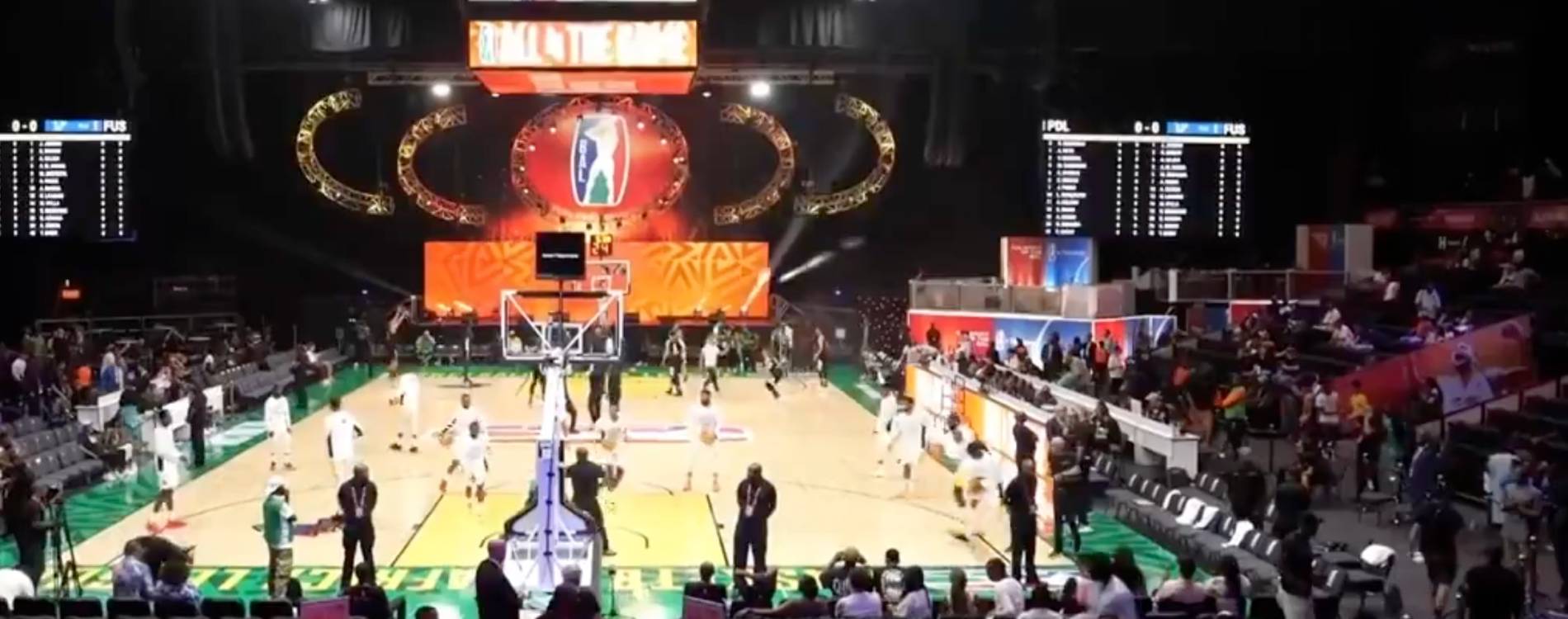 SunBet Arena during the Basketball Africa League