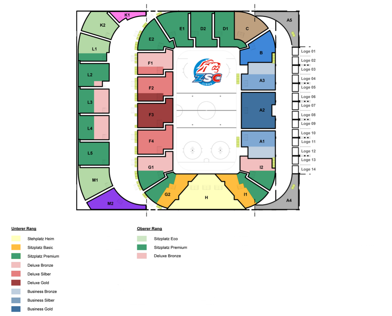 Swiss Life Arena Map