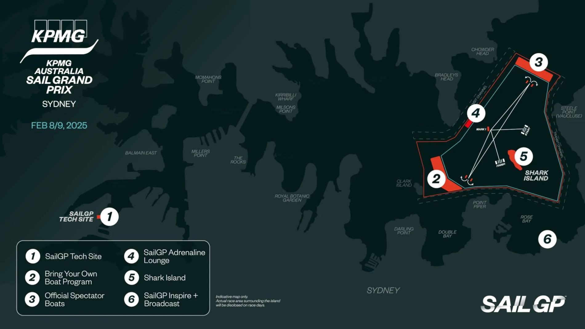 Sydney Harbour National Park Map