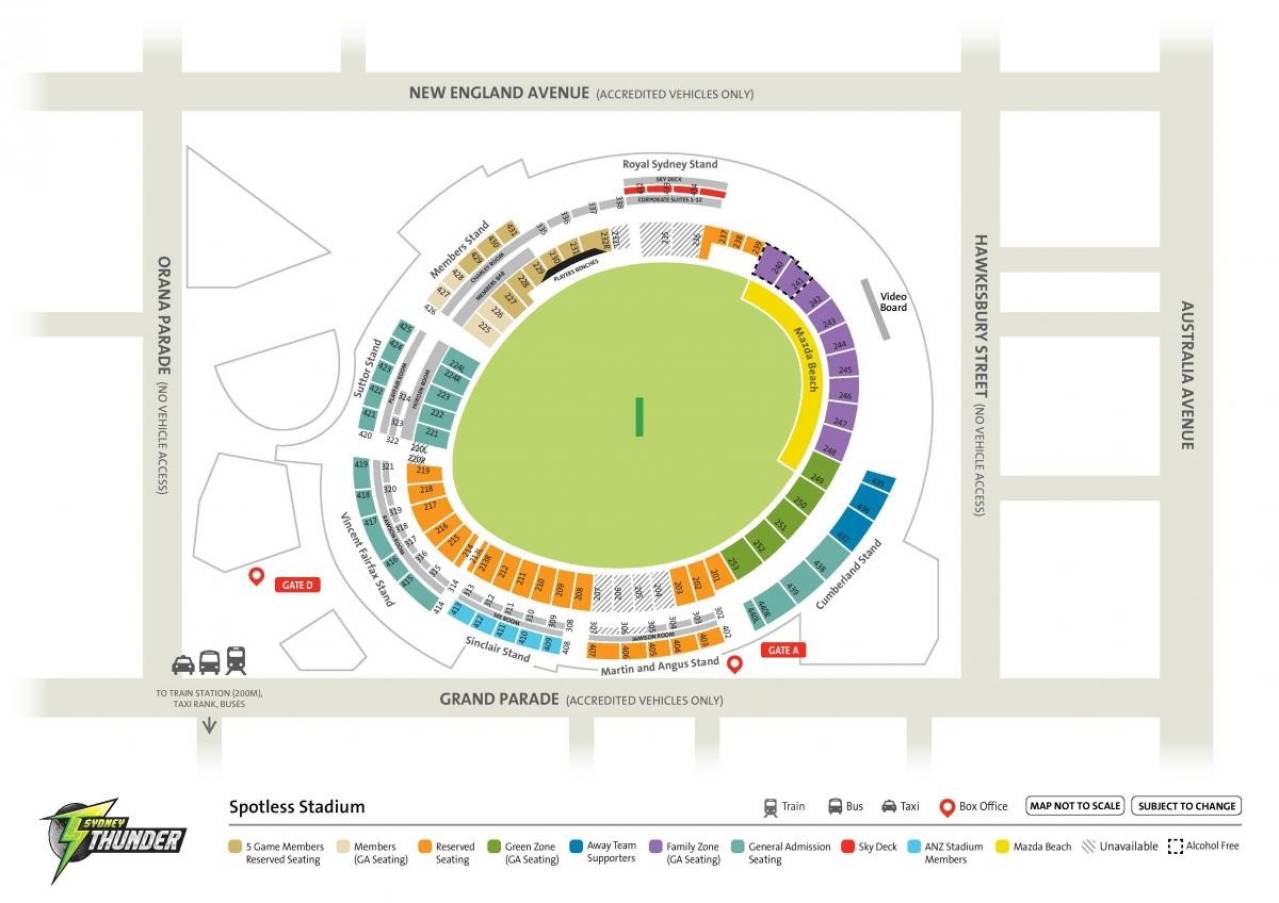 Match 33 Sydney Thunder Men vs Perth Scorchers Men Tickets 13 Jan