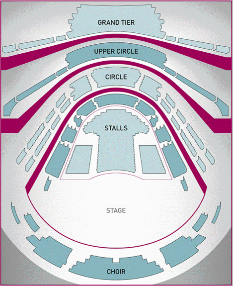 Symphony Hall Map