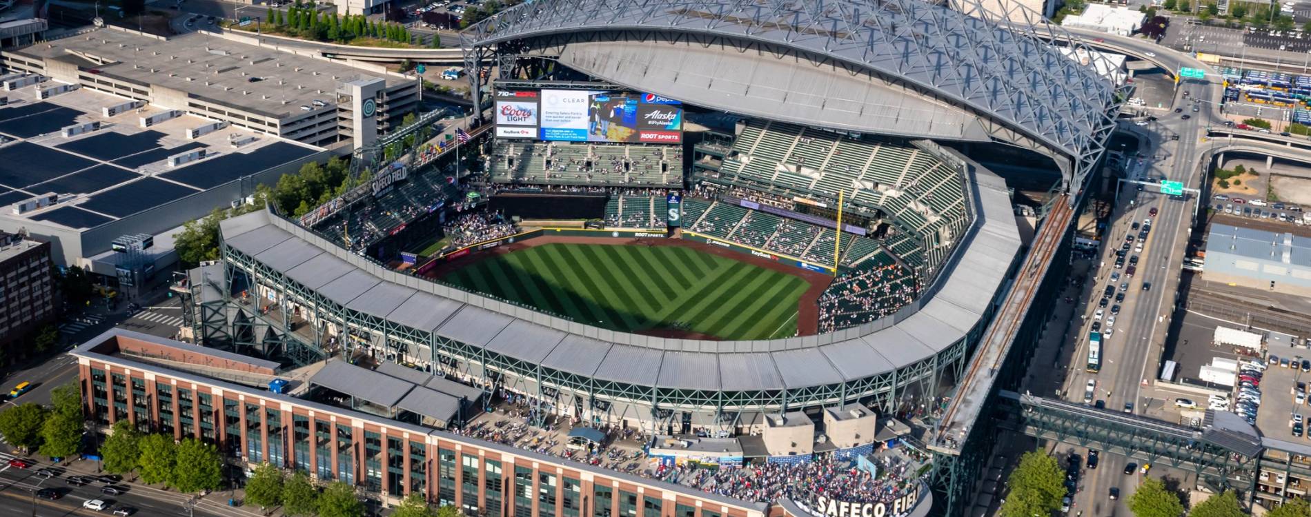 T-Mobile Park from above