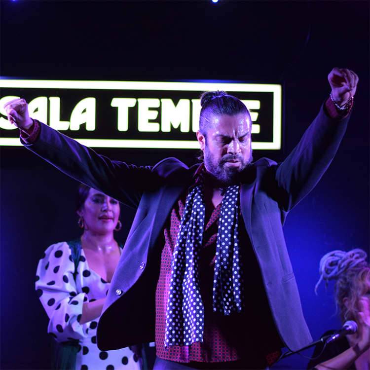 Tablao flamenco + bebida en Sala Temple