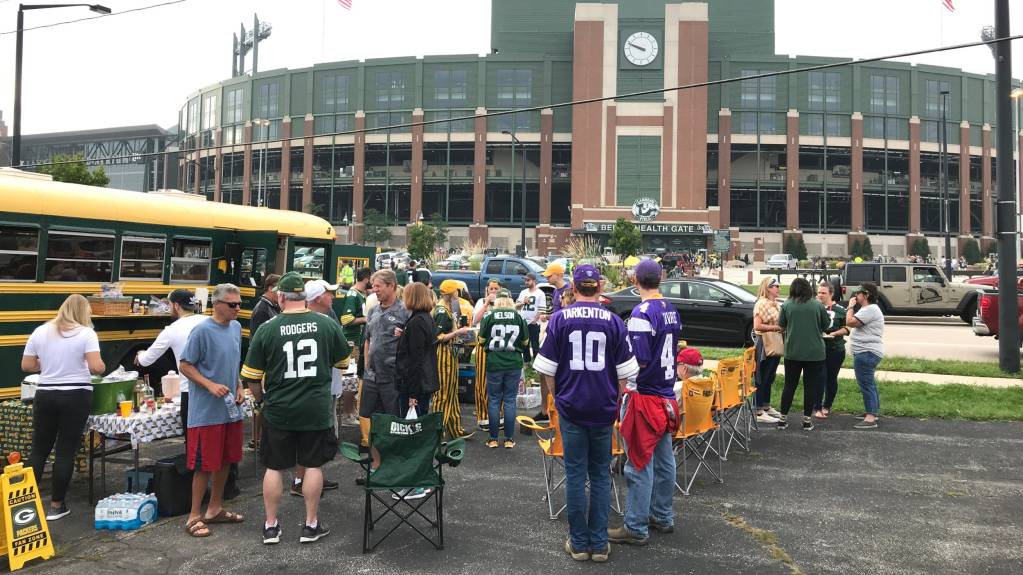 Tailgating is a pre-game tradition at NFL games