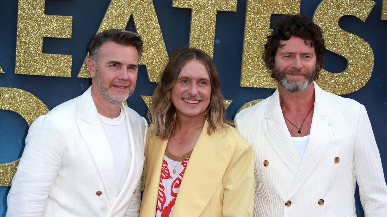 Take That at Greatest Days premiere