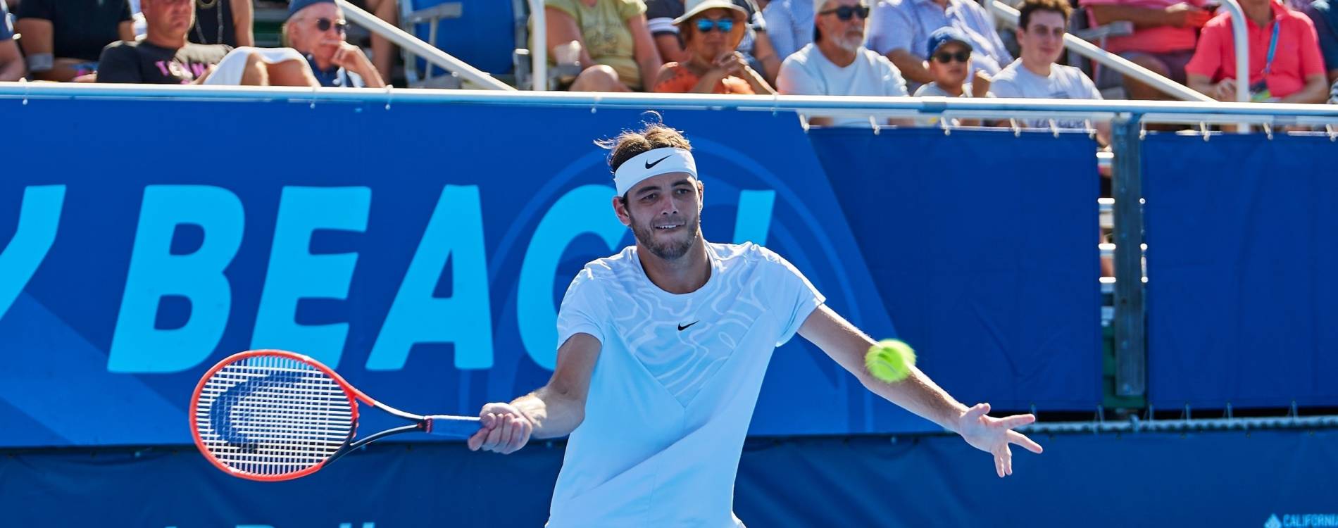 Taylor Fritz is the 2-time defending champion at the Delray Beach Open