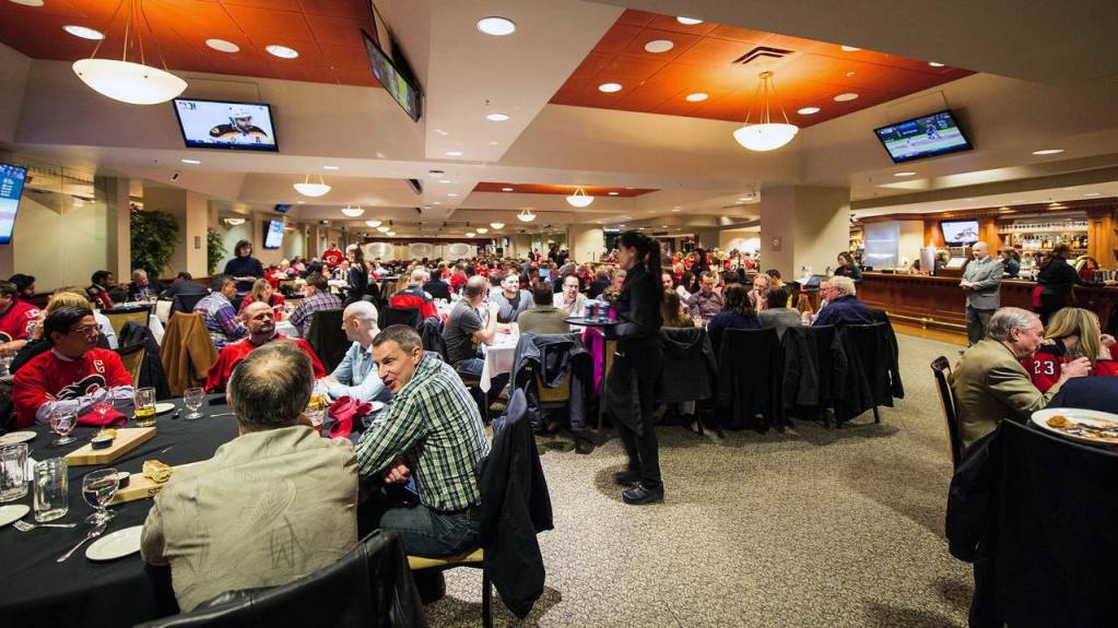 TELUS Club at Scotiabank Saddledome