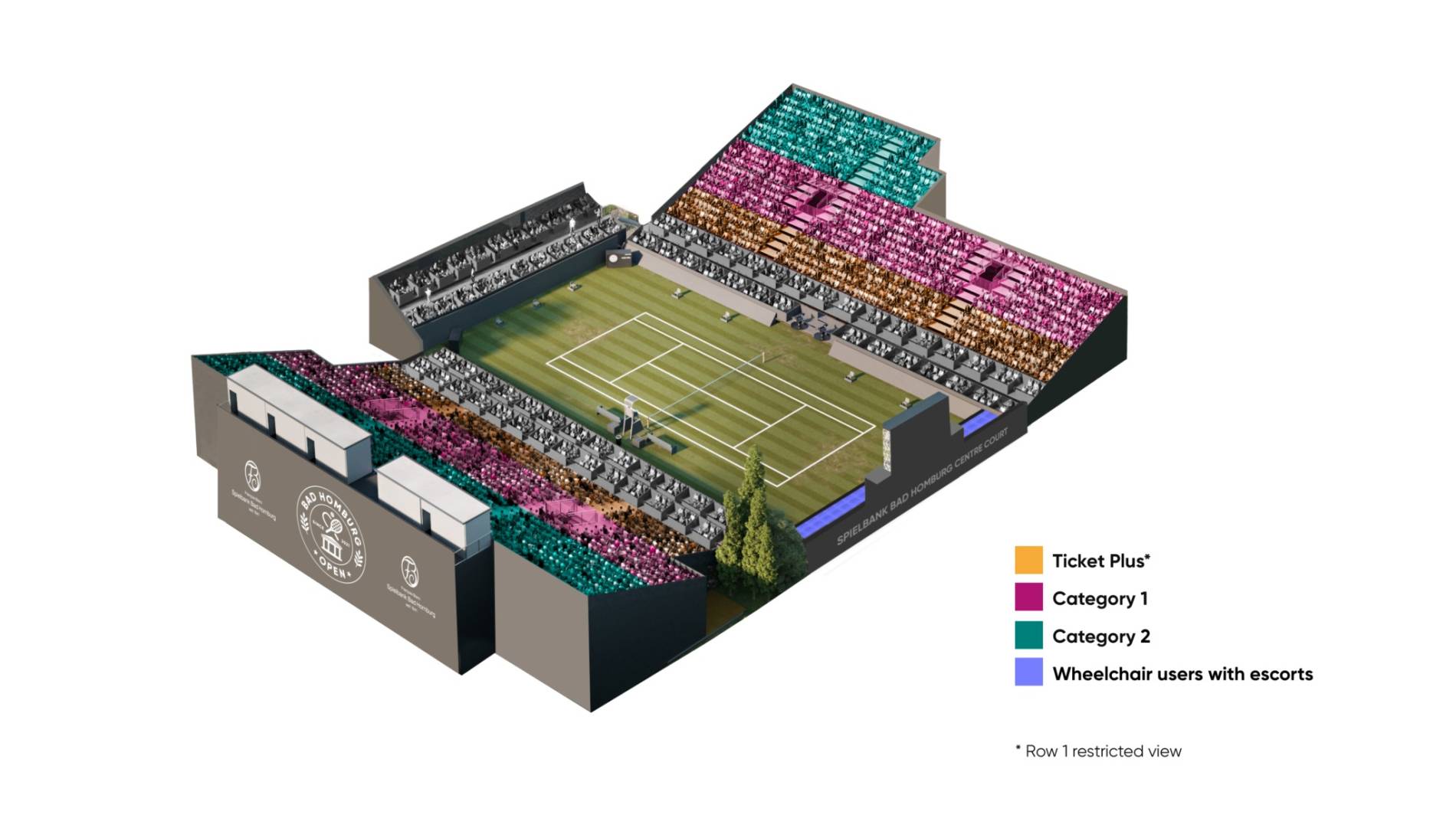 Tennis Club Bad Homburg Map