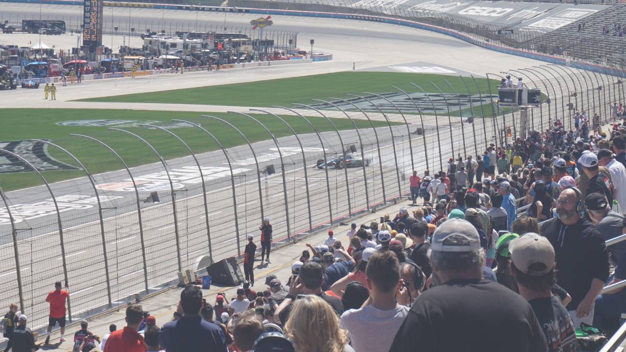 Texas Motor Speedway grandstands