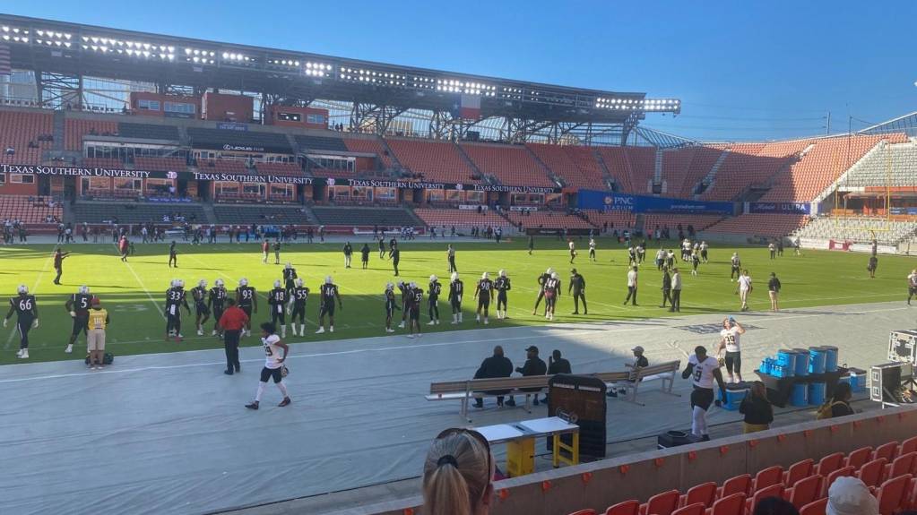 Texas Southern Tigers training