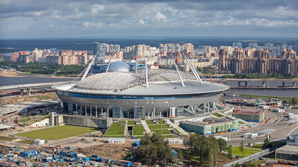 The 3 group games due to be held in Dublin will be played at the Gazprom Arena.