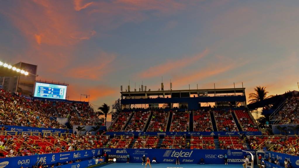 The Abierto Mexicano, at its previous home in Acapulco