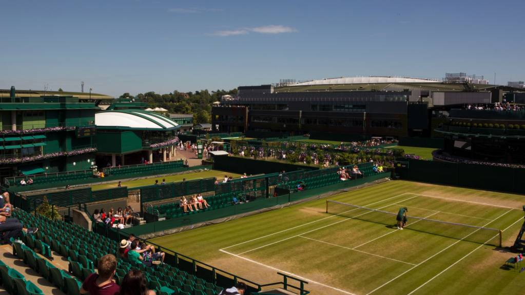 The All England Club, during Wimbledon