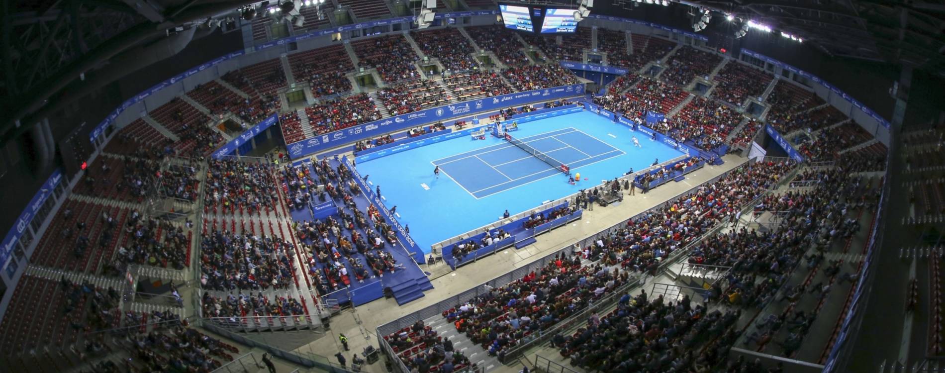 The Armeets Arena during the Sofia Open tennis tournament