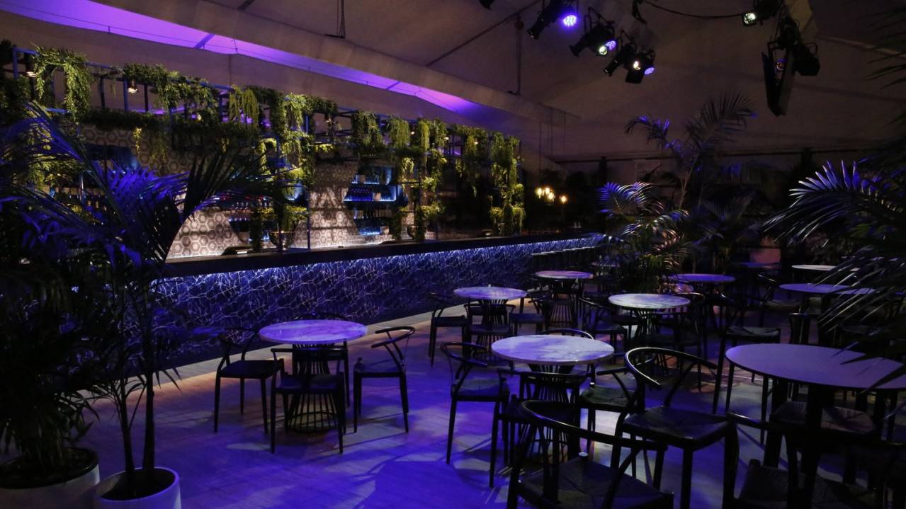 The Atrium interior, at a previous edition of the AO