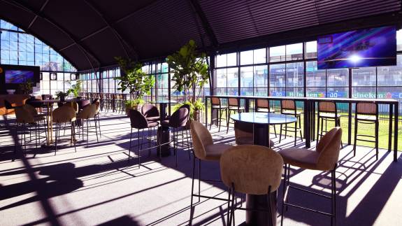 The Atrium is a hospitality space on the main Walker Straight