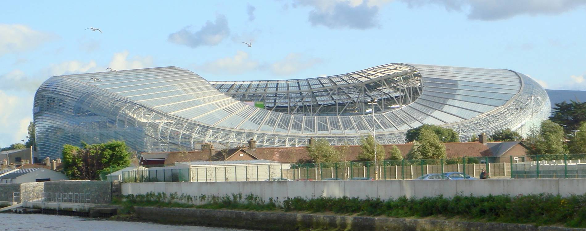 The Aviva Stadium in Dublin