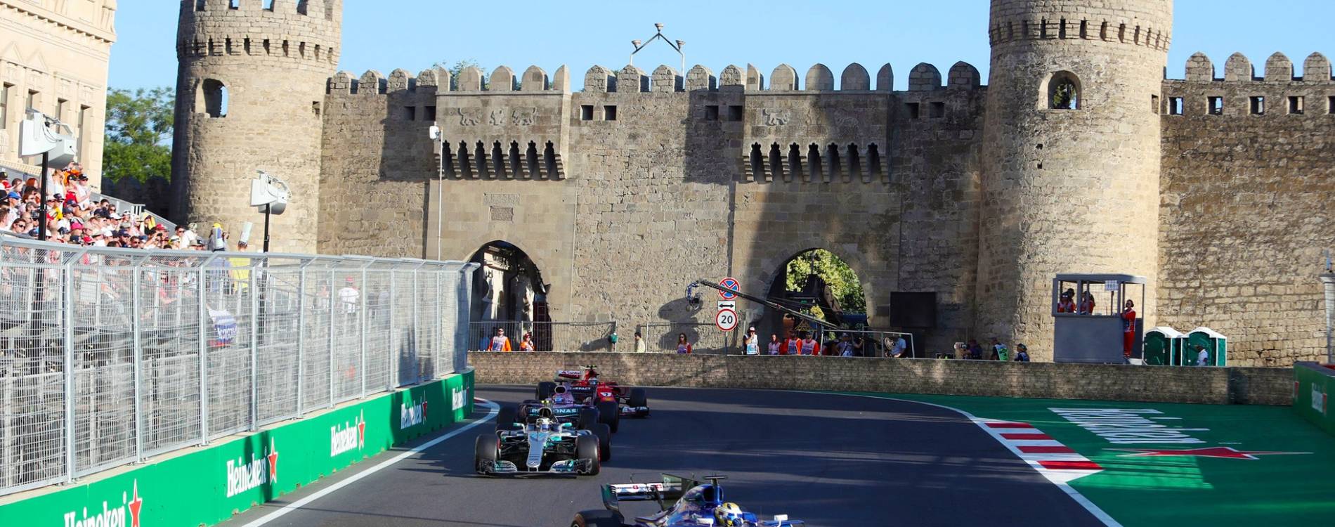 The Azerbaijan Grand Prix is held at Baku City Circuit