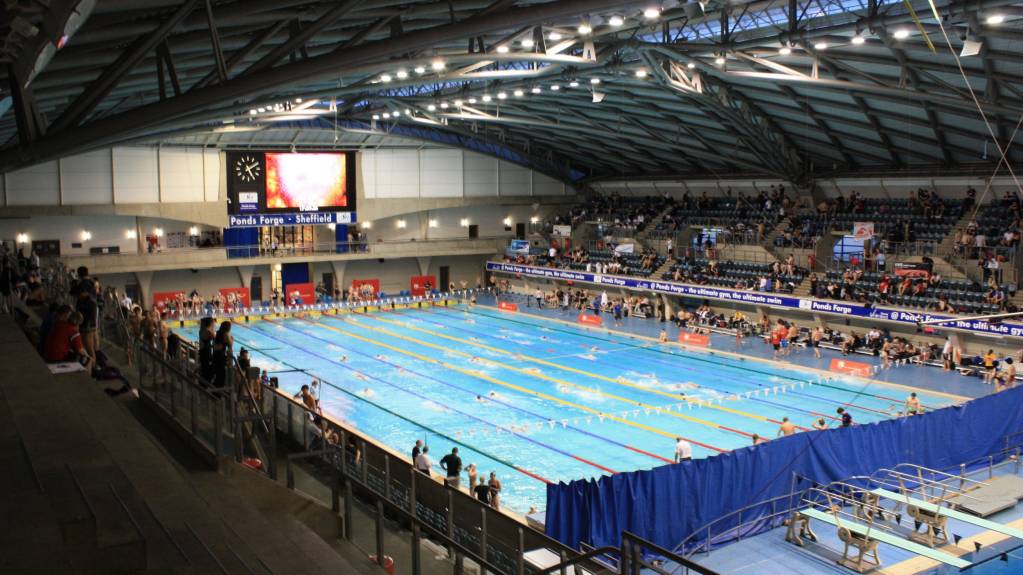 The British Swimming Championships are held at Ponds Forge International Sports Centre