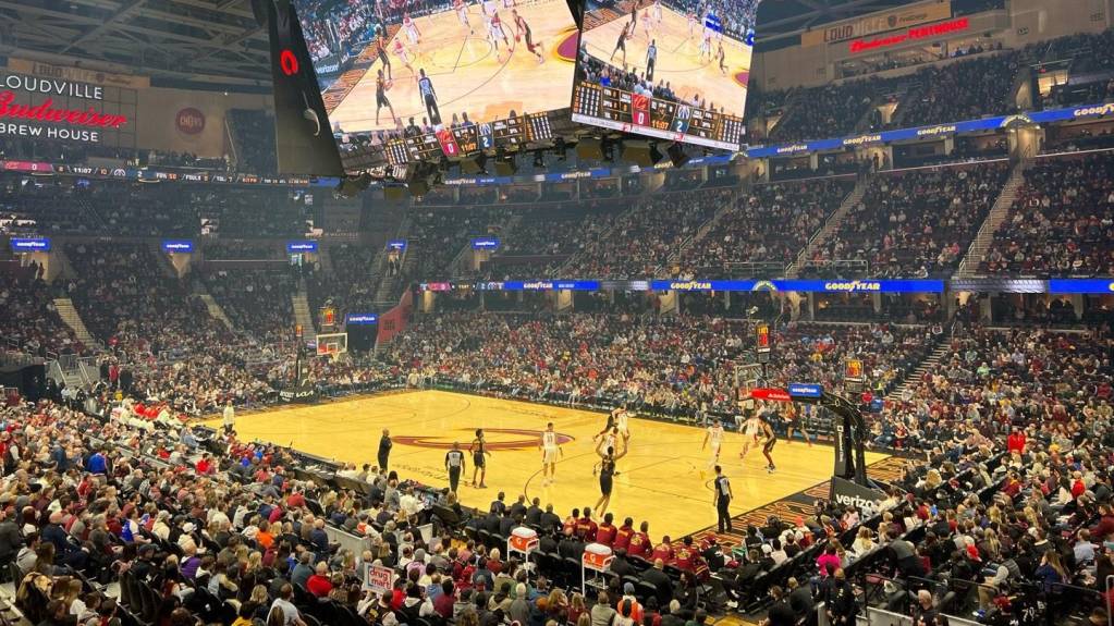 The Cavs play the Washington Wizards