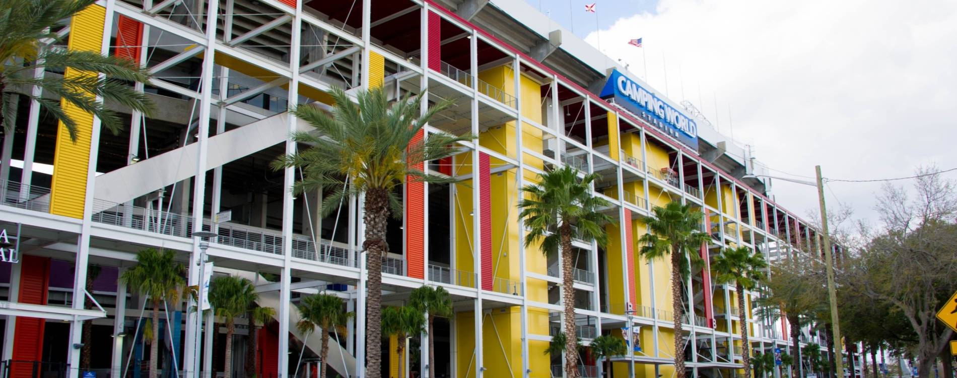 The Cheez-It Bowl is hosted at Camping World Stadium