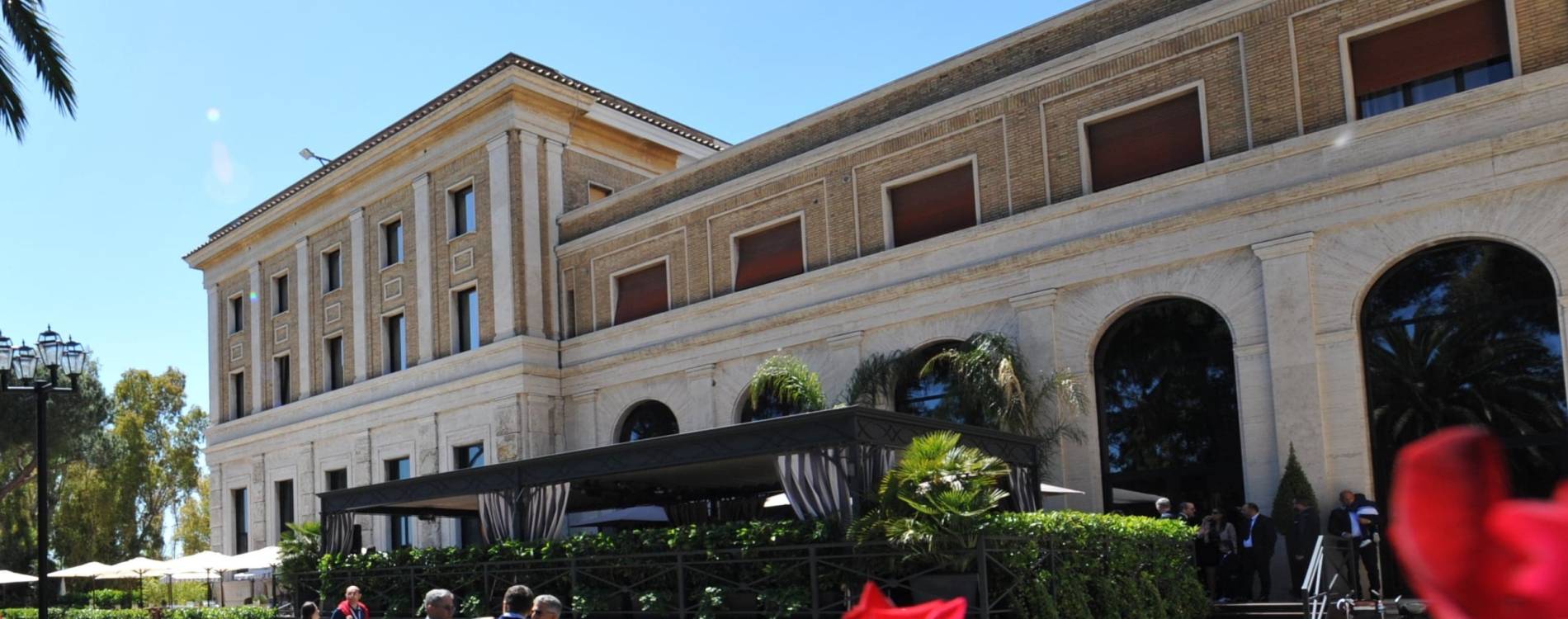 The Church Palace is hotel located in a prestigious and ancient building housed in the elegant urban park called Villa Carpegna
