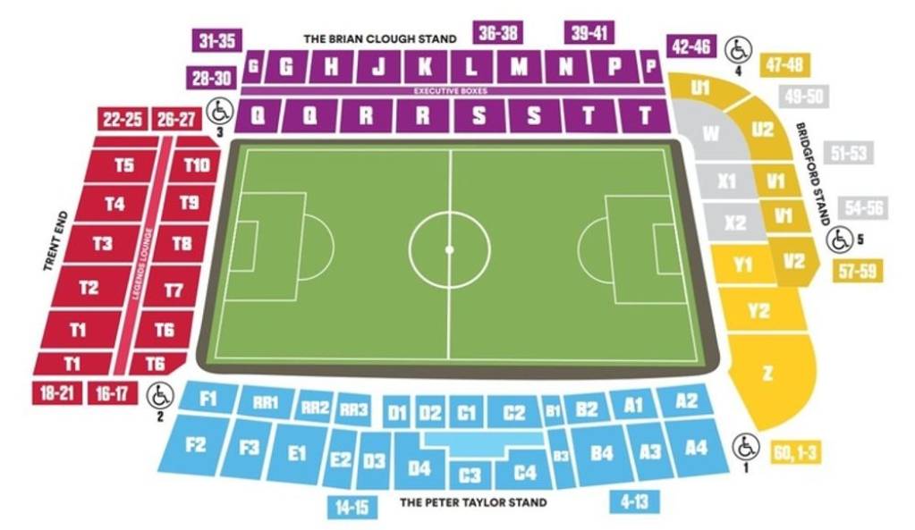The City Ground Map